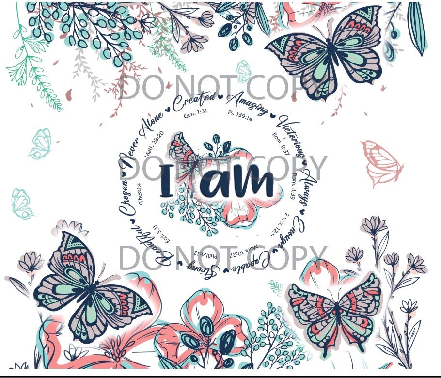 I Am - 20oz Stainless Steel Tumbler