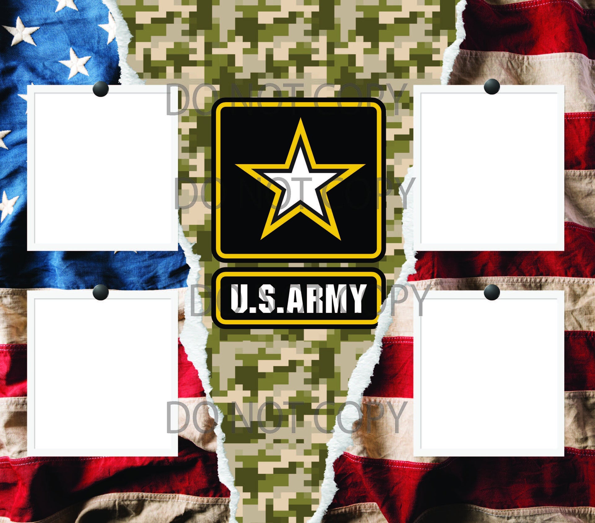 US Army Photo Stainless Steel Tumbler