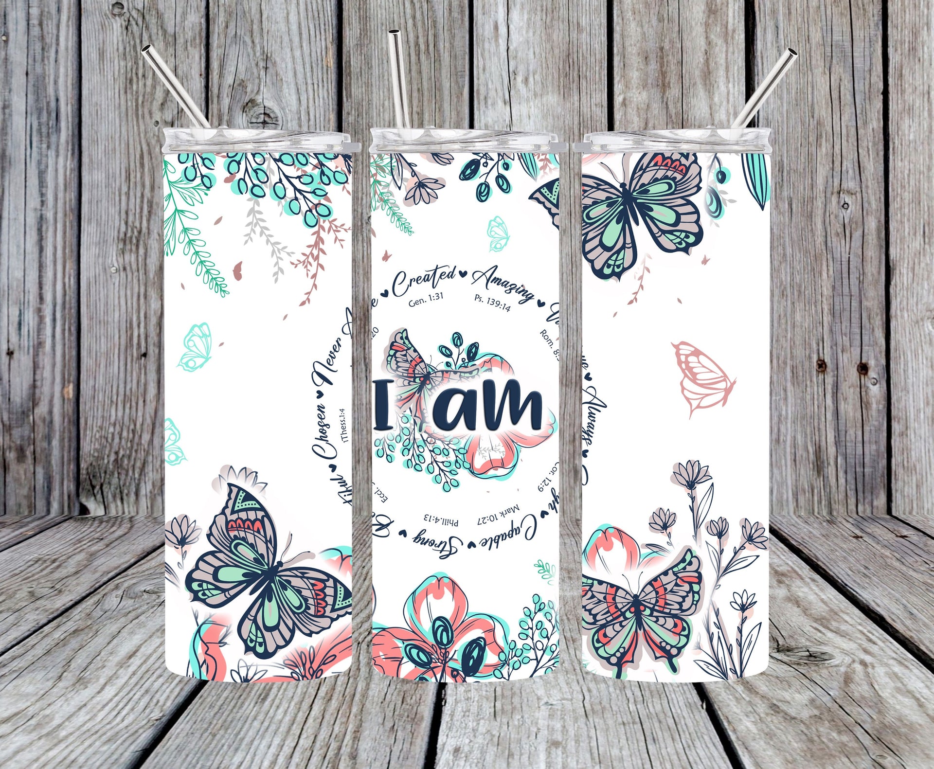I Am - 20oz Stainless Steel Tumbler