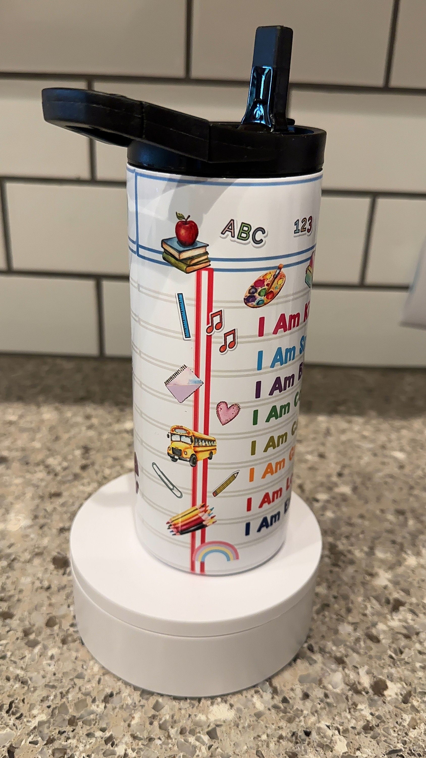 Cartoon Your Kid - I am kind, I am smart..... Tumbler