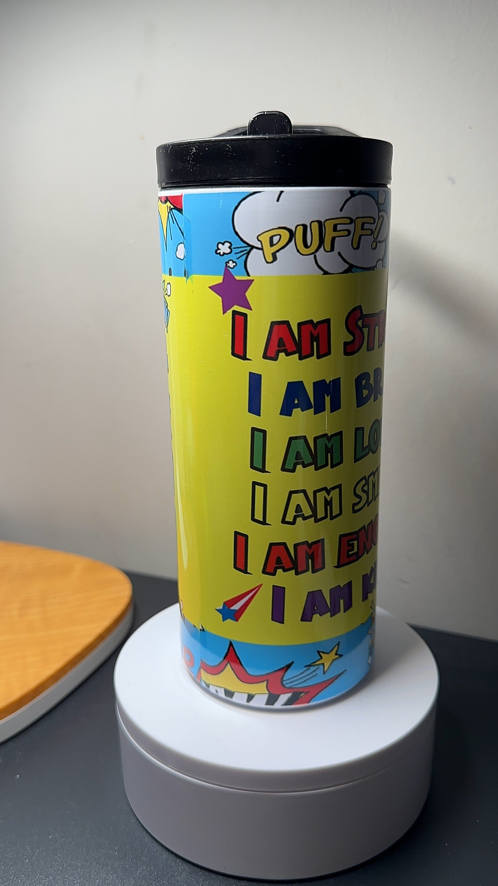 Cartoon Your Kid - I am kind, I am smart..... Tumbler