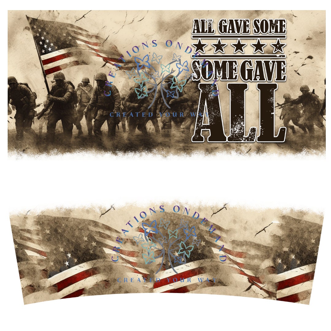 40oz All Gave Some, Some Gave All Tumbler
