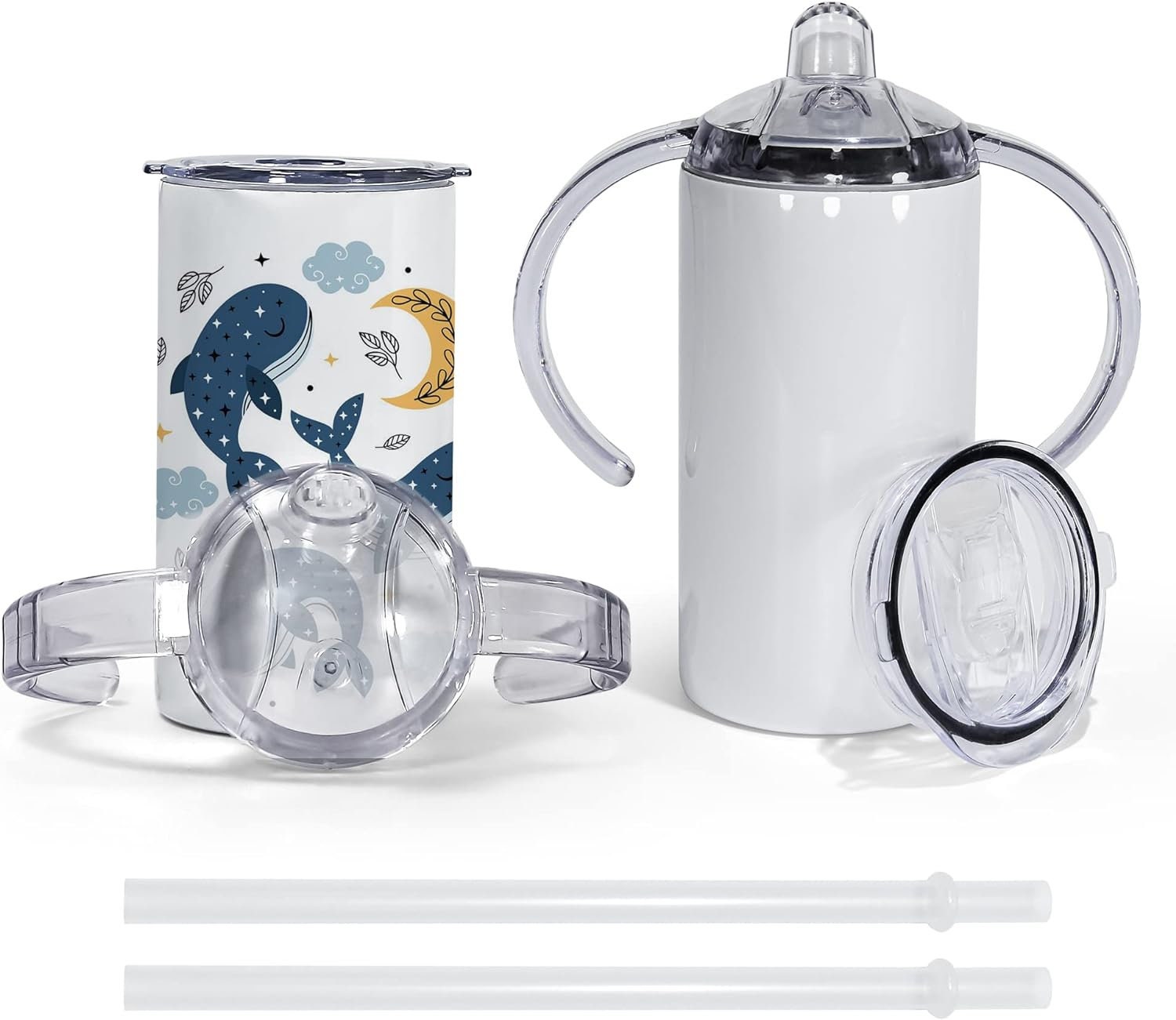 Kids 12oz Space Theme Tumbler