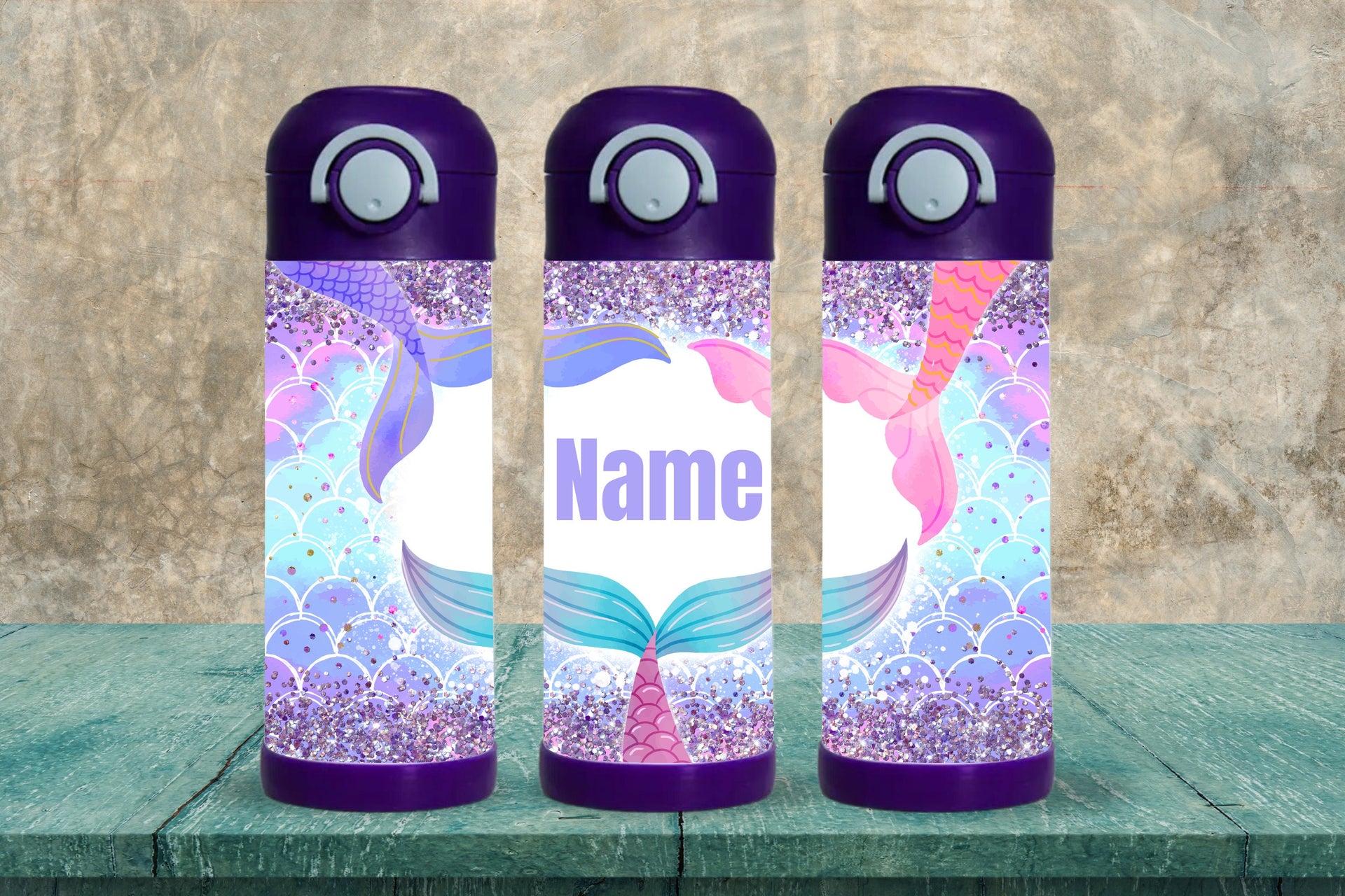 Kids 12oz Mermaid tumbler