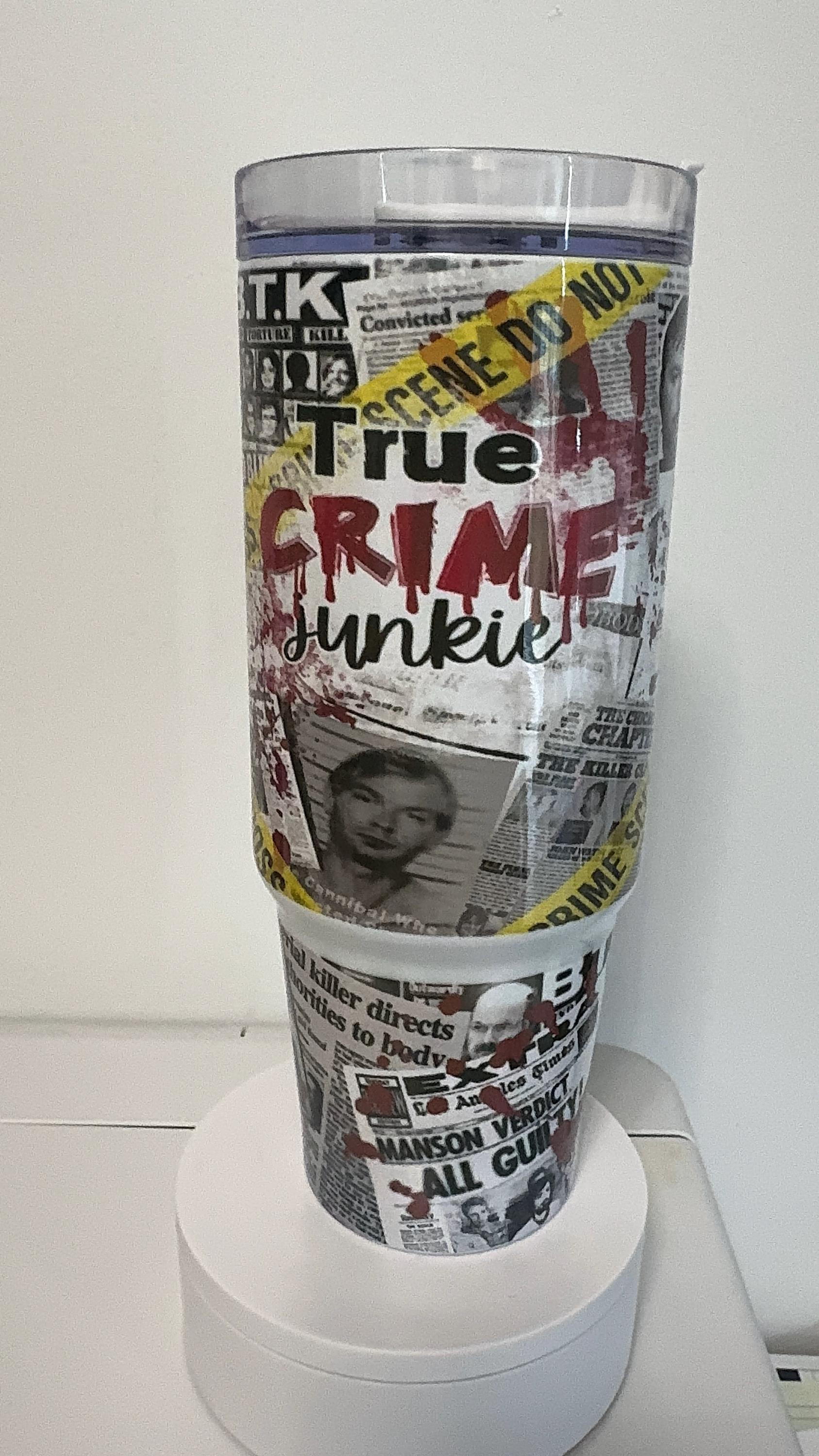 30oz True Crime Tumbler