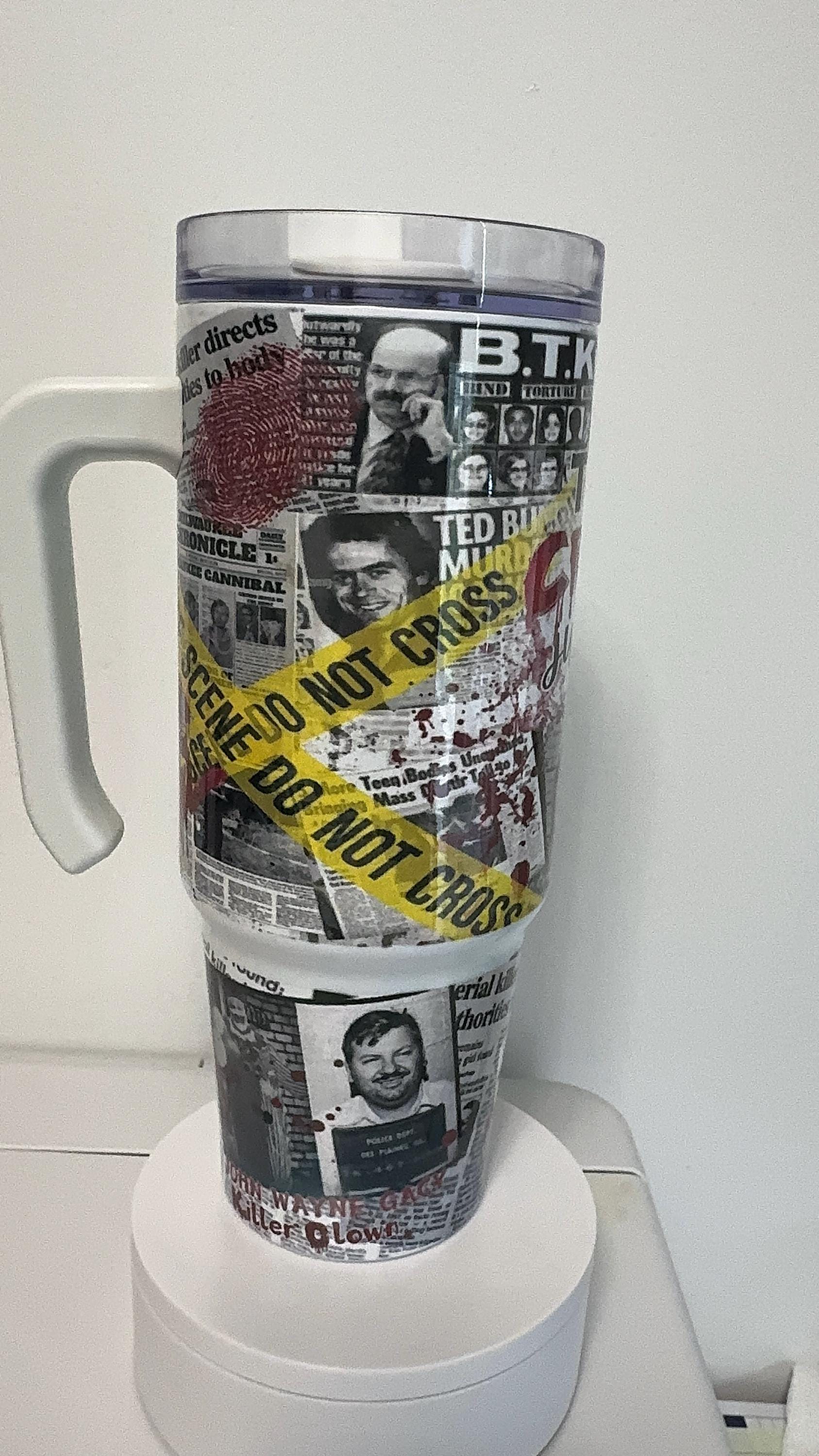 30oz True Crime Tumbler