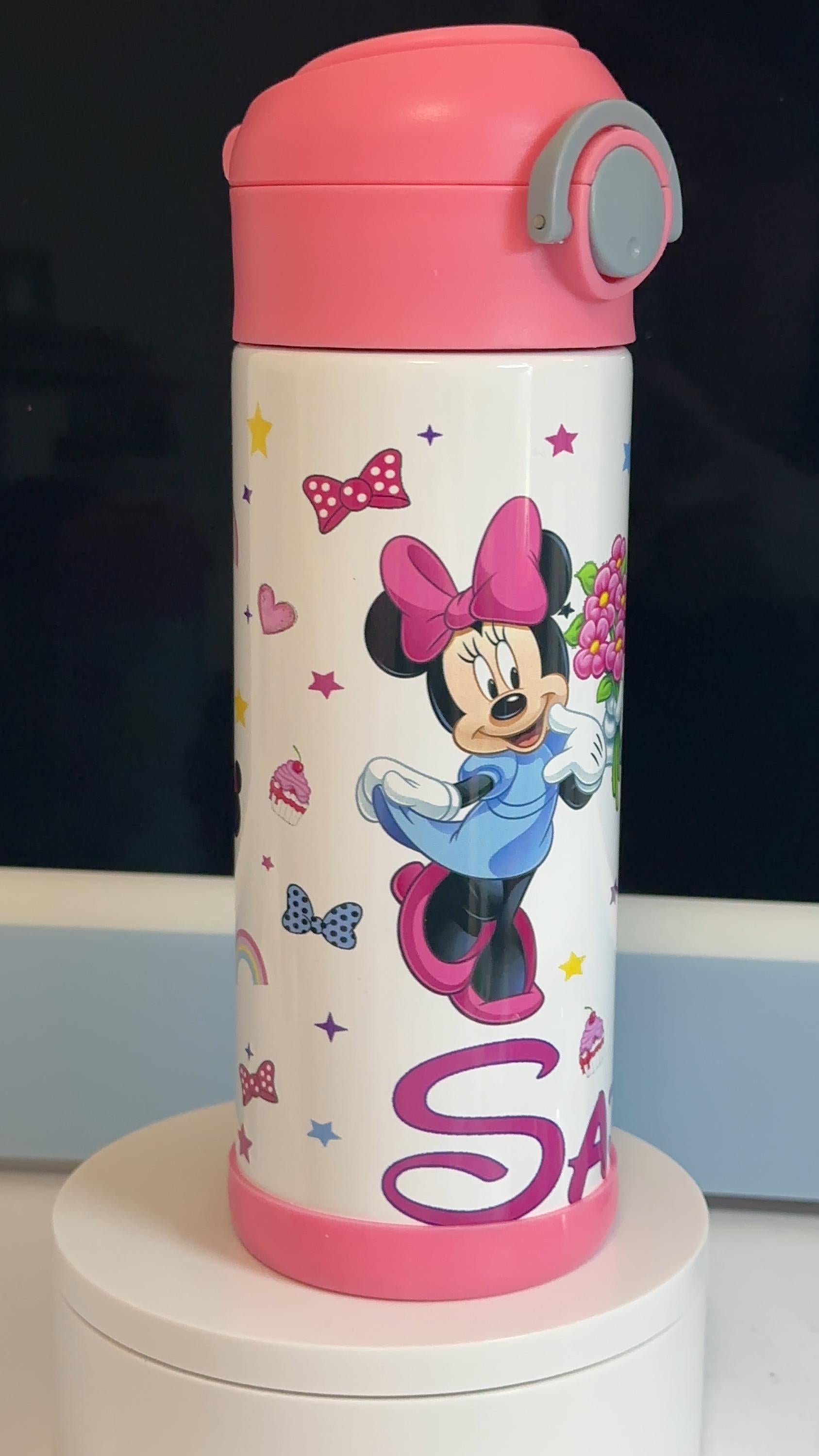 Personalizable Kids 12oz Sippy Cup or 12oz Flip Top Tumbler With your Image