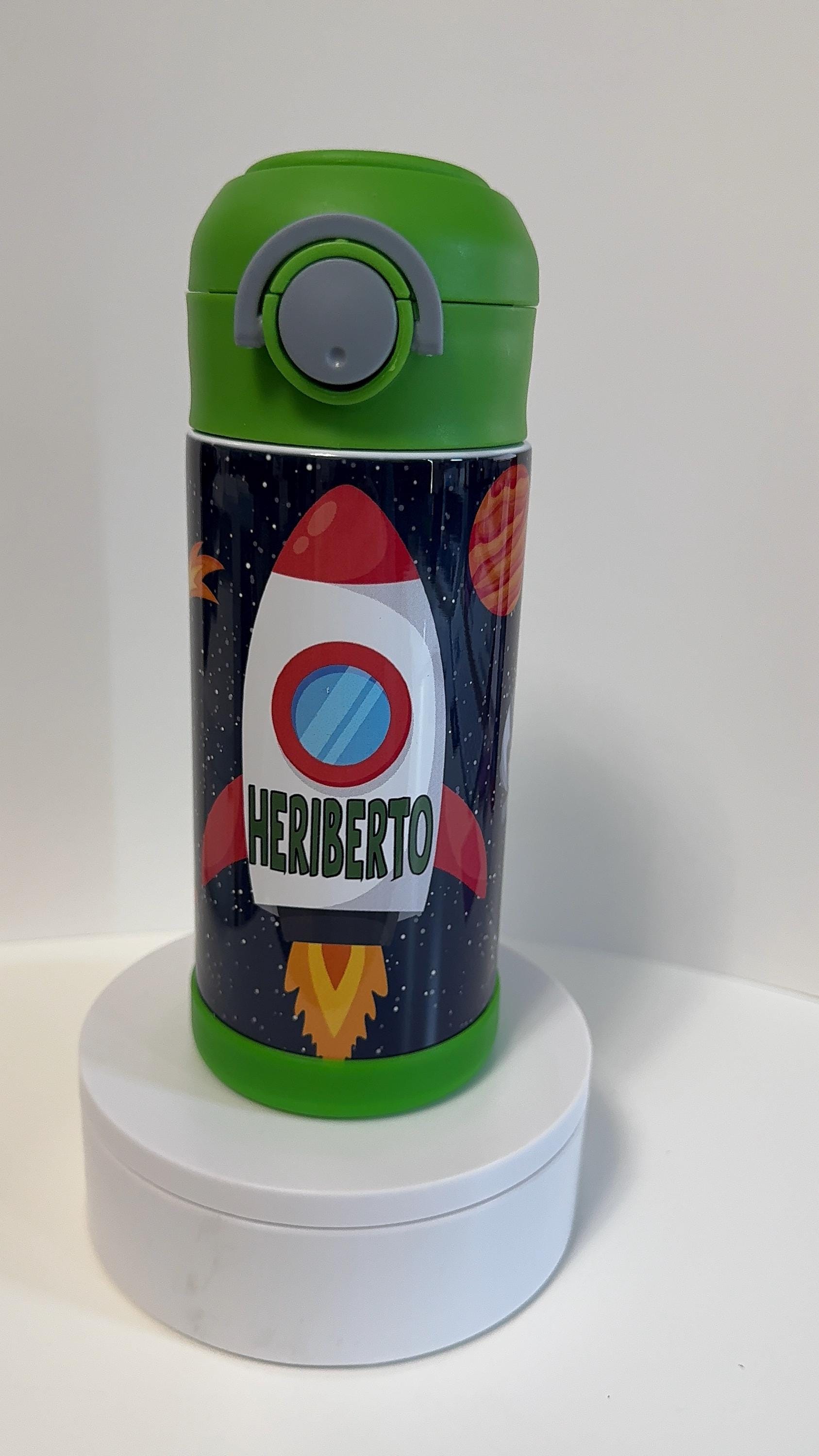 Kids 12oz Space Theme Tumbler
