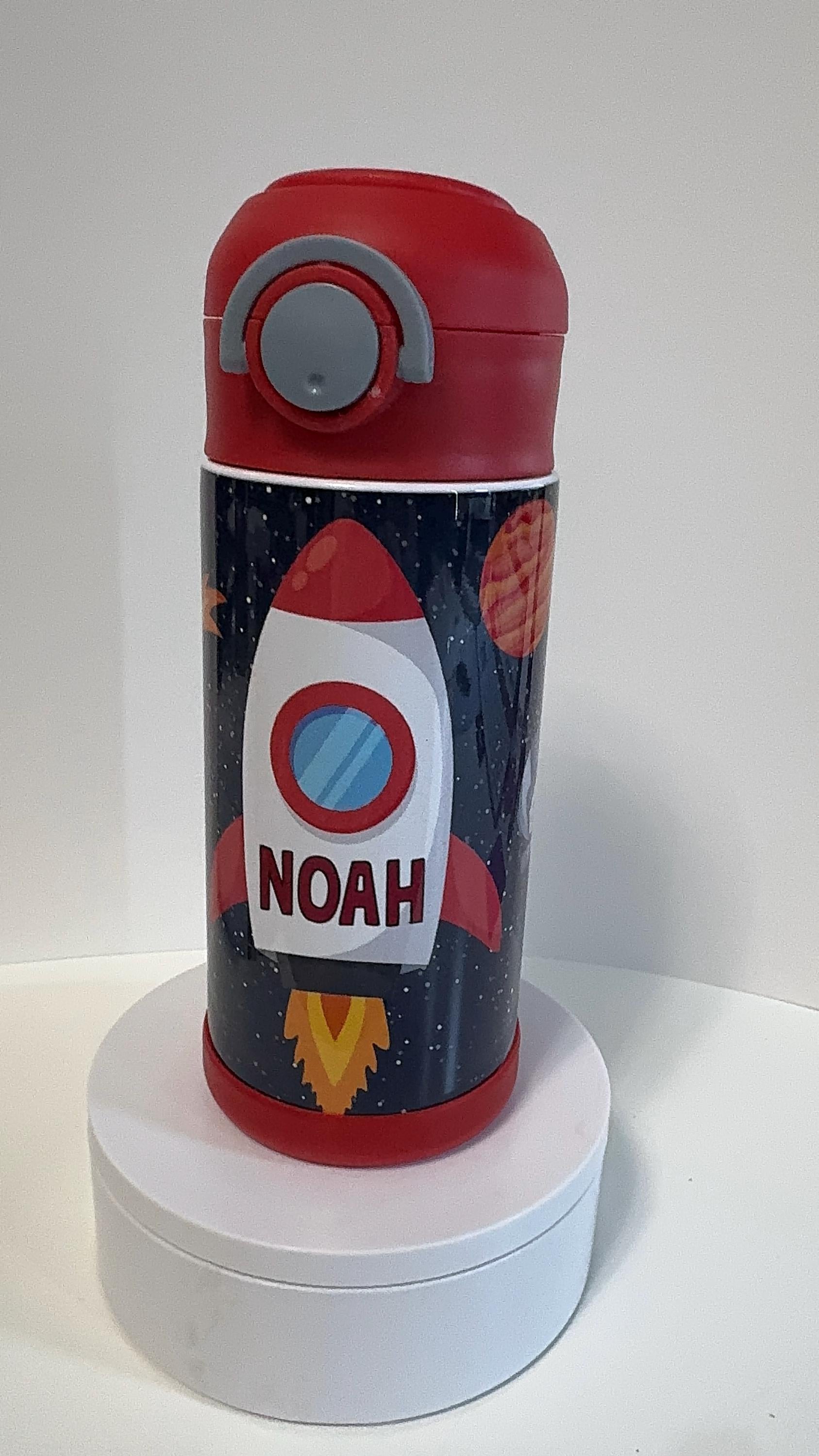 Kids 12oz Space Theme Tumbler